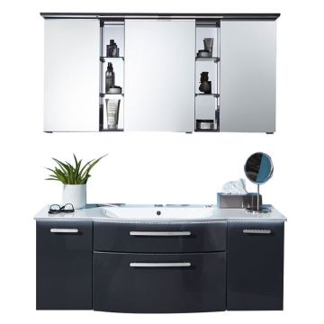 Puris Linea Badmöbel Set 5 130 cm