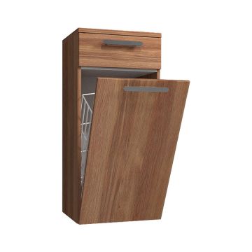 Puris Vuelta Highboard - 40 cm, 1 Schubkasten, 1 Wäschekippe offen
