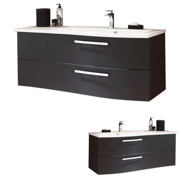 Puris Purefaction Waschtisch mit Unterschrank 121 cm 2 Auszüge