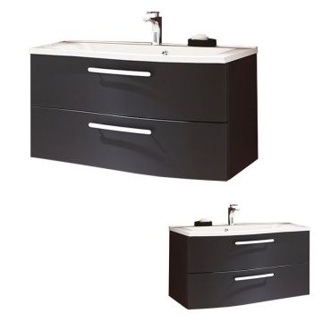 Puris Purefaction Waschtisch mit Unterschrank 91 cm 2 Auszüge