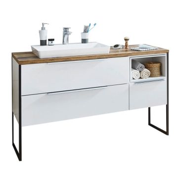 Puris Aspekt Waschtisch mit Unterschrank - 135 cm