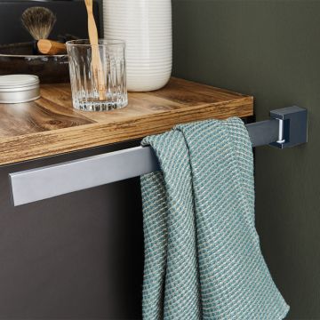 Puris Zubehör Handtuchhalter chrom, einarmig, schwenkbar