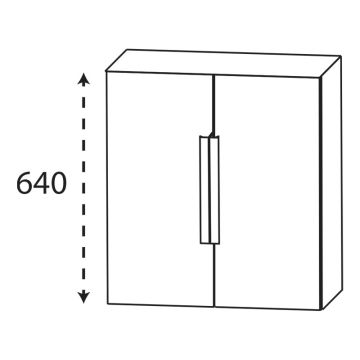 Puris Modern Life Oberschrank - 60 cm Skizze
