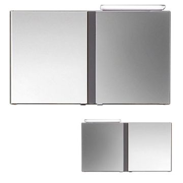 Puris Modern Life Spiegelschrank - 126 cm links