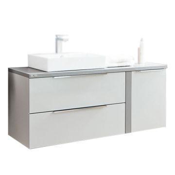 Puris Modern Life Waschtischunterschrank - 126 cm rechts