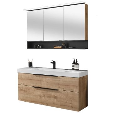 Puris Cmano Badmöbel Set 5 - 122 cm