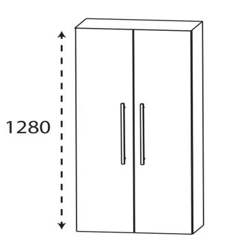 Puris Cmano Mittelschrank - 40 cm Skizze