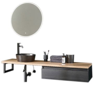 Puris Vialli Badmöbel Set 9 - 160,8 cm