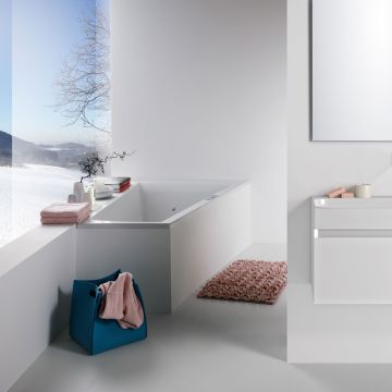 Repabad Livorno Badewanne Spezialform - Duo 175 links Ambiente