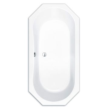 Repabad Helios Achteck-Badewanne - 180 N - Acryl - ca. 190 Liter