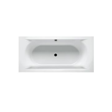 Riho Rechteck-Badewanne Lima - Acryl - 190 x 90 cm, 240 Liter, Weiß