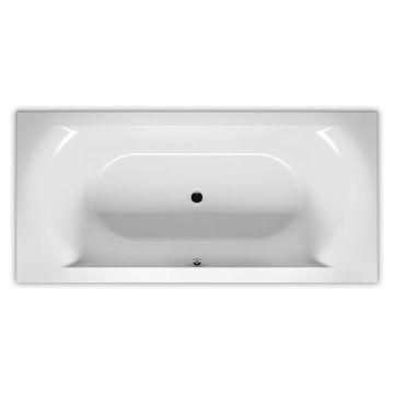 Riho Rechteck-Badewanne Linares - Acryl - 200 x 90 cm, Farbe Weiß