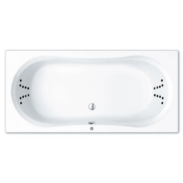 Repabad Pluto 180 x 80 cm, mit Aquapunktur