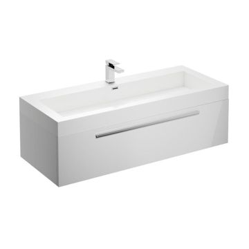 Treos Badmöbel mit Hahnloch Weiss Serie 900