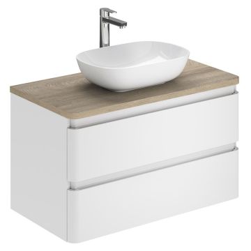 Treos Badmöbel Waschtisch mit Unterschrank - 90 cm