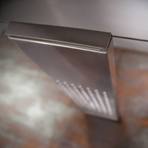 KB21 - Regentraverse Lavida Walk In, Edelstahl poliert: KB21 - Regentraverse Lavida Walk In, Edelstahl poliert