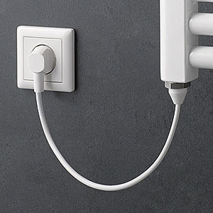 1 - IP55, Kabellänge 1,50 m, weiß, 600W: 1 - IP55, Kabellänge 1,50 m, weiß, 600W