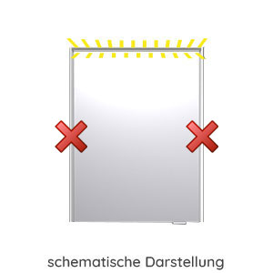 ohne seitlichem LED-Profil: ohne seitlichem LED-Profil