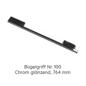100 Chrom Glänzend 764 mm Länge: 100 Chrom Glänzend 764 mm Länge