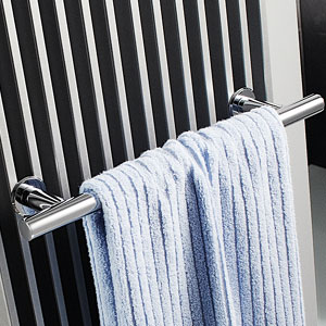 mit Handtuchhalter, chrom, 281 mm breit: mit Handtuchhalter, chrom, 281 mm breit
