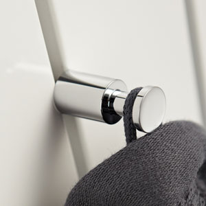 mit Handtuchhaken, chrom: mit Handtuchhaken, chrom