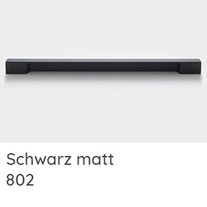 Griff schwarz matt: Griff schwarz matt