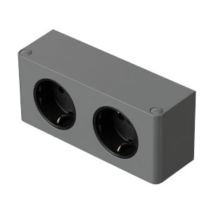 Doppelsteckdose: Doppelsteckdose