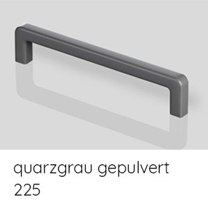 Griff Quarzgrau gepulvert: Griff Quarzgrau gepulvert