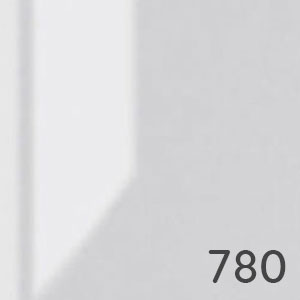 Lack Weiß hochglanz - lackierte Front: Lack Weiß hochglanz - lackierte Front