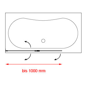 bis 1000 mm: bis 1000 mm