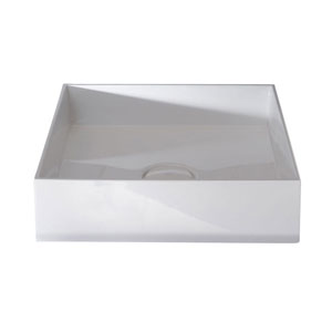 Mineralguss - B / H / T: 40 / 10,5 / 40 cm: Mineralguss - B / H / T: 40 / 10,5 / 40 cm