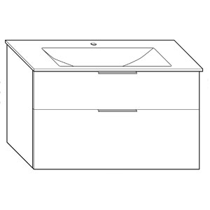 102 cm, aus Glas: 102 cm, aus Glas