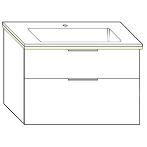 92 cm, aus Mineralguss, inkl. Waschtisch-Beleuchtung: 92 cm, aus Mineralguss, inkl. Waschtisch-Beleuchtung
