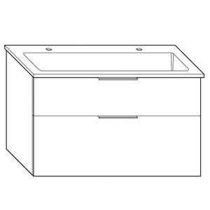 102 cm, aus Mineralguss: 102 cm, aus Mineralguss