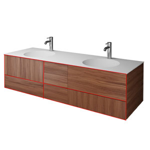 Front zweiteilig und verbunden Rechts: Front zweiteilig und verbunden Rechts