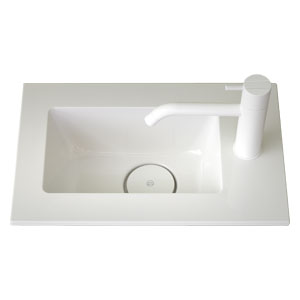 Beckenmulde links, Türanschlag rechts: Beckenmulde links, Türanschlag rechts