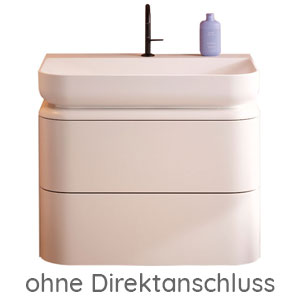 80 cm, Mineralguss-Waschtisch, ohne Direktanschluss: 80 cm, Mineralguss-Waschtisch, ohne Direktanschluss