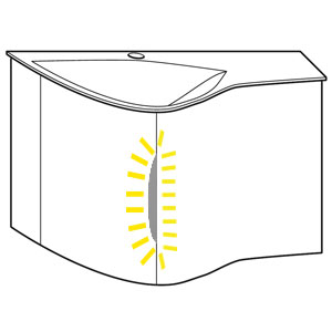 LED - 1 Watt, Touch-Schalter, 4500 K: LED - 1 Watt, Touch-Schalter, 4500 K