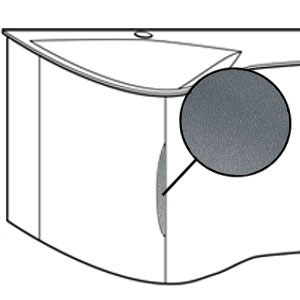 Griffmulde in Platin: Griffmulde in Platin