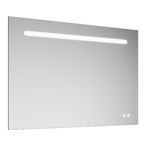 100 cm - LED-Beleuchtung, 12 W, 5700 K, inkl. Spiegelheizung: 100 cm - LED-Beleuchtung, 12 W, 5700 K, inkl. Spiegelheizung