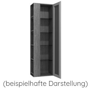 Türanschlag rechts - Regal links: Türanschlag rechts - Regal links