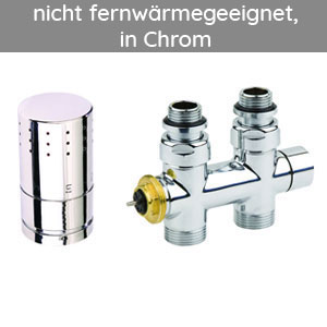 Mittenanschluss Durchgangsform, Vorlauf frei wählbar: Mittenanschluss Durchgangsform, Vorlauf frei wählbar