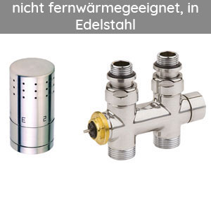 Mittenanschluss Durchgangsform, Vorlauf frei wählbar: Mittenanschluss Durchgangsform, Vorlauf frei wählbar