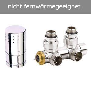 Mittenanschluss Eckform, Vorlauf rechts, Chrom: Mittenanschluss Eckform, Vorlauf rechts, Chrom