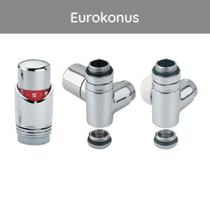 Ventilset Mischbetrieb Eckform, Chrom: Ventilset Mischbetrieb Eckform, Chrom