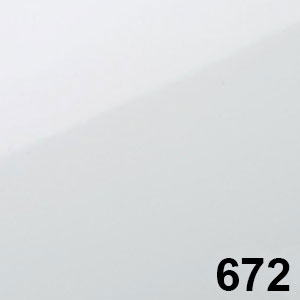 Polarweiß Hochglanz - folierte Front: Polarweiß Hochglanz - folierte Front