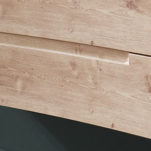 grifflos mit Griffmulde: grifflos mit Griffmulde