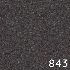 Terrazzo Anthrazit - Seidenmatt: Terrazzo Anthrazit - Seidenmatt