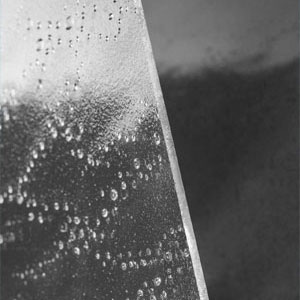 Kunstglas - Tropfen hell: Kunstglas - Tropfen hell