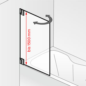 bis 1500 mm: bis 1500 mm